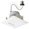 Satco LED Retrofit Downlight Field Selectable 120 Volt ColorQuick and PowerQuick Technology Sq White S18802 - alternate 1